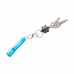 Chaveiro Nite Ize KeyRing 360 com conector rápido magnético em aço inox